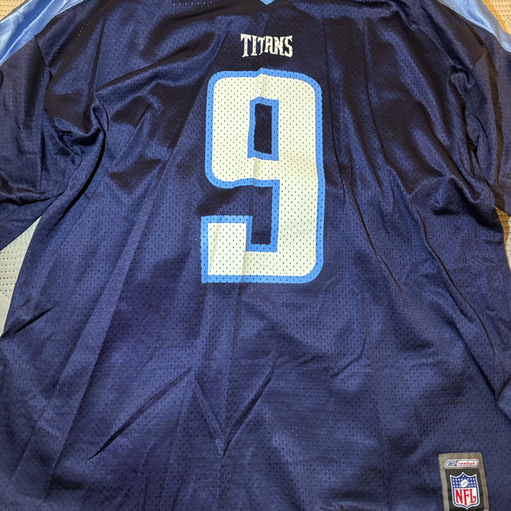 Steve McNair Reebok Titans NFL Jersey Size Men Extra Large